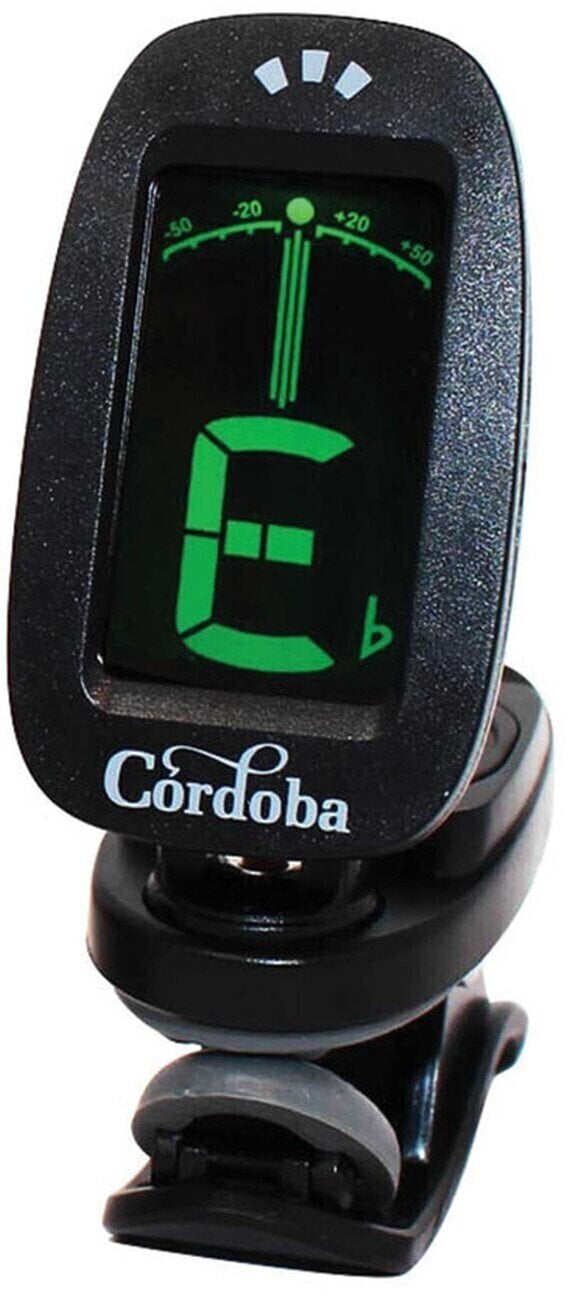 Cliptuner Cordoba Clip-On Gen2 Digital  Cliptuner Black