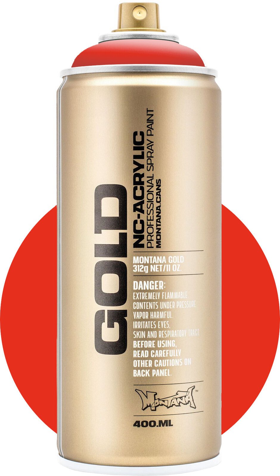 Ruiskumaali Montana Cans Gold Spray-maali SH2010 Orange 400 ml 1 kpl