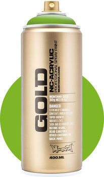 Спрей боя
 Montana Cans Gold Спрей боя SH6000 Green Light 400 ml 1 бр - 1