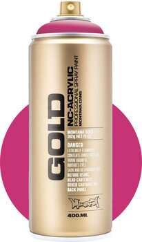 Spray Paint Montana Cans Gold Spray Paint SH4010 Pink 400 ml 1 pc - 1