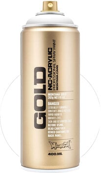 Ruiskumaali Montana Cans Gold Spray-maali SH9100 White 400 ml 1 kpl - 1