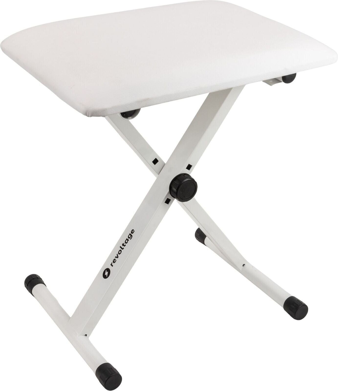 Metal piano stool
 Revoltage KB2025WH Metal piano stool White