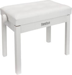 Tabouret de piano en bois Pianonova DPB2025-WH Tabouret de piano en bois White (Endommagé)