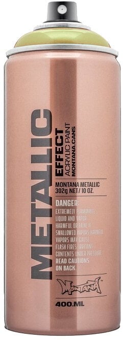 Spray Paint Montana Cans Metallic Spray Paint 1030 Aztec Gold 400 ml 1 pc