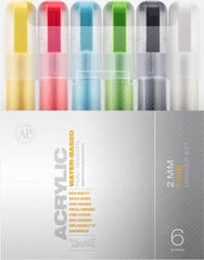 Viltstift Montana Cans 53.4902 Set markers 2 mm 6 stuks