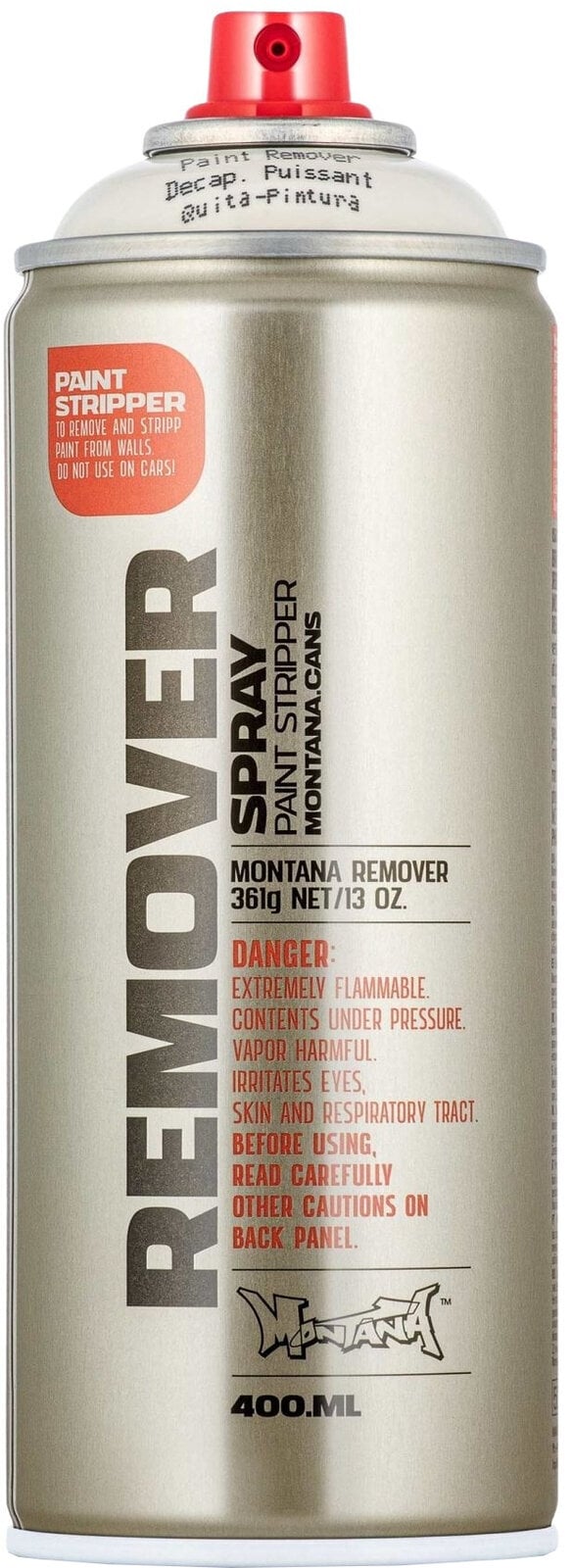 Accessoires Montana Cans 53.6102 Verfverwijderaar spray 400 ml