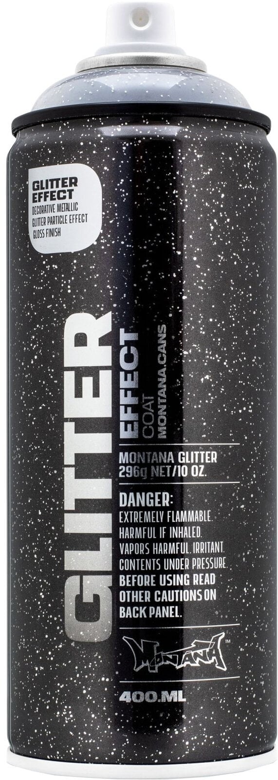 Accessoires Montana Cans 53.6107 Glitterspray Silver 400 ml