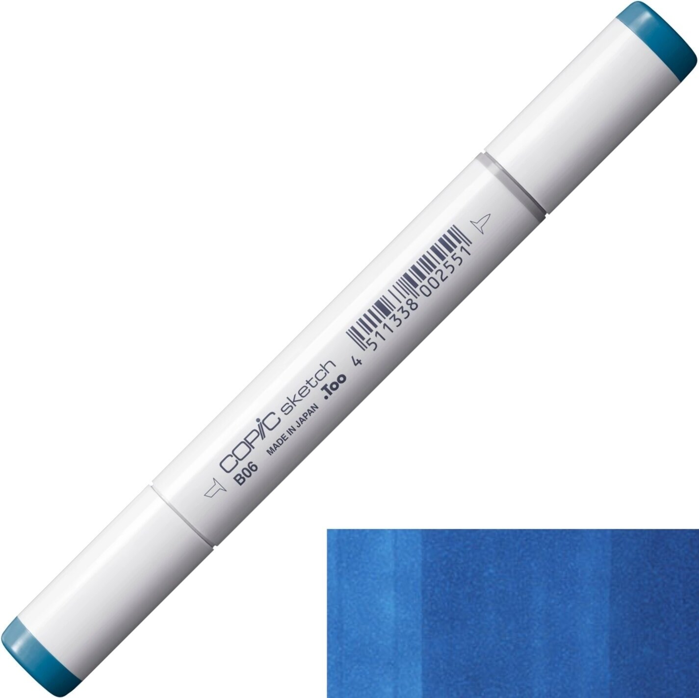 флумастери
 Copic Sketch Химикал маркер 06 Peacock Blue 1 бр