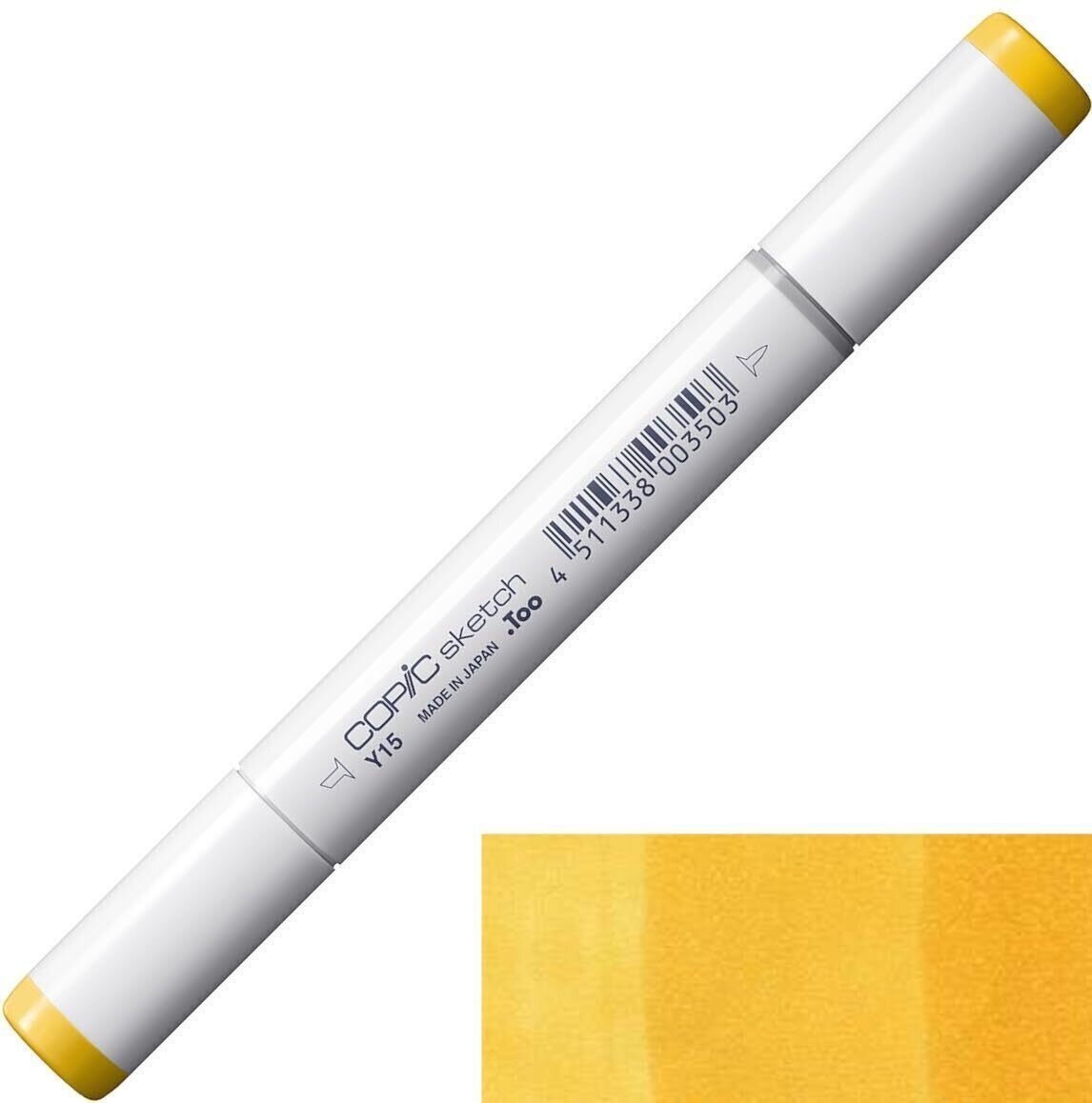 Huopakynä Copic Sketch Merkkikynä 15 Cadmium Yellow 1 kpl