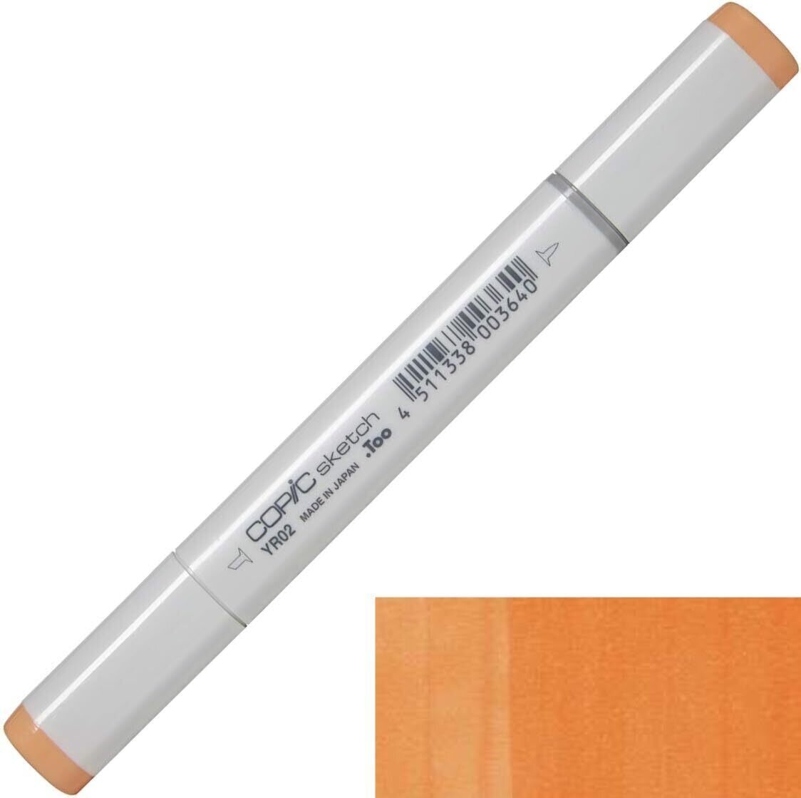 Feutre à point Copic Sketch Stylo marqueur 02 Light Orange 1 pc