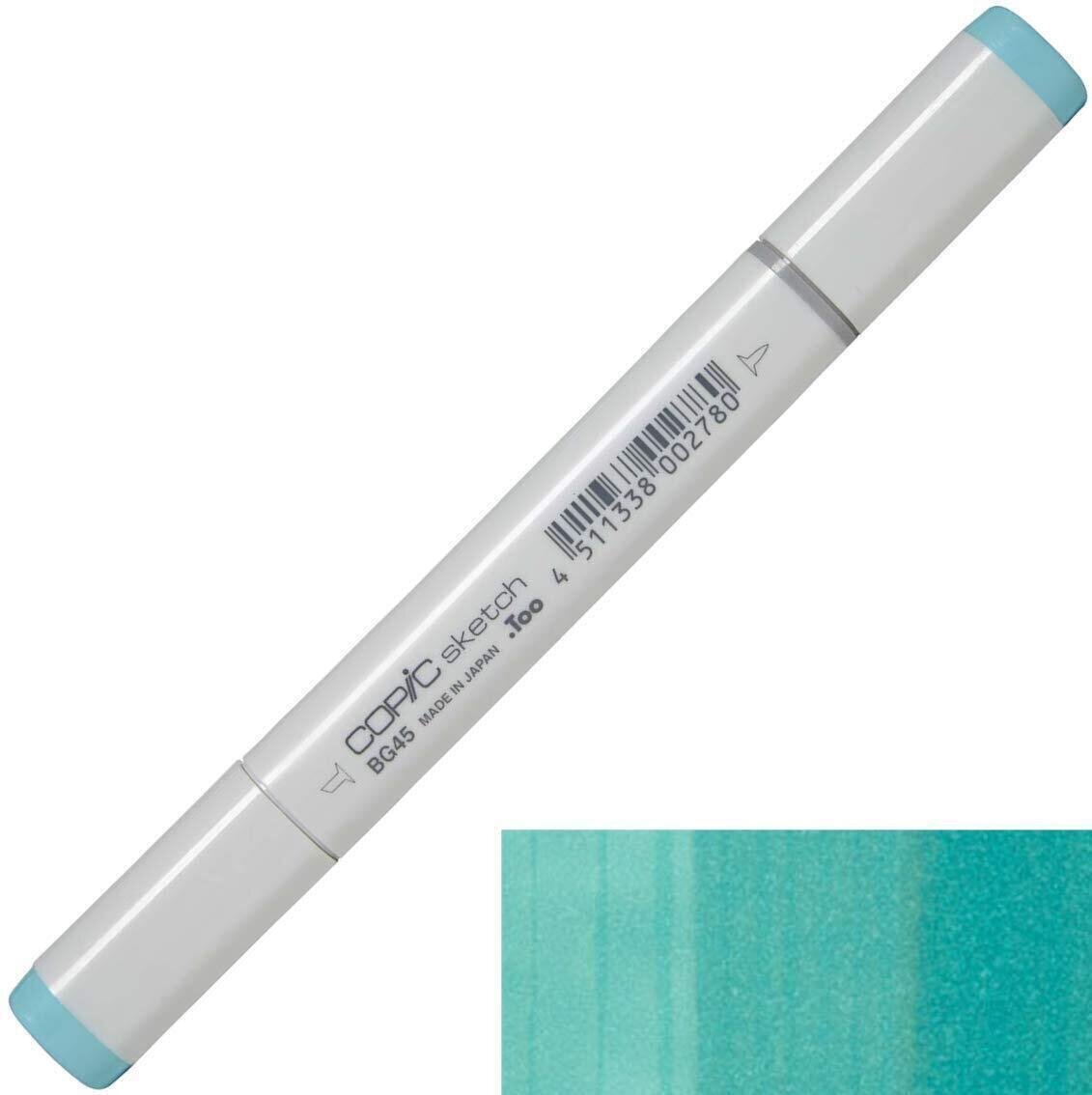 Feutre à point Copic Sketch Stylo marqueur 45 Nile Blue 1 pc