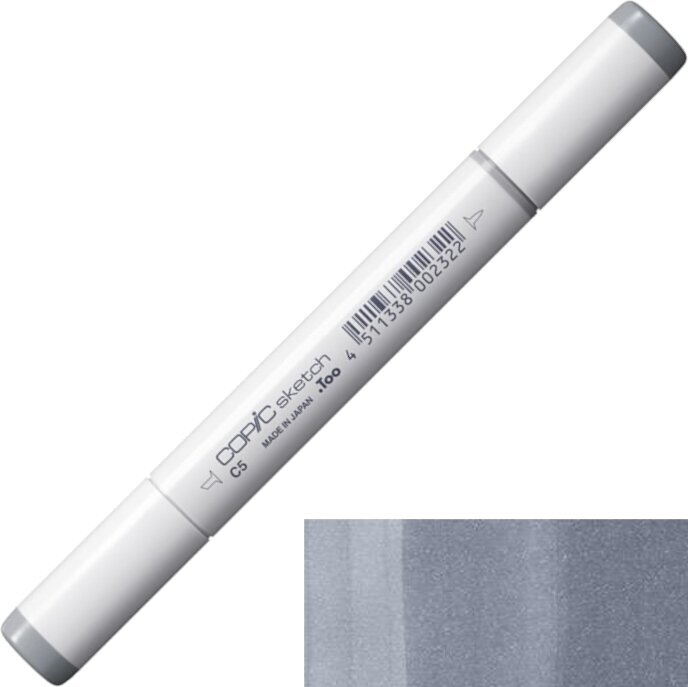 Caneta de feltro Copic Sketch Caneta marcador 5 Cool Gray 1 un.