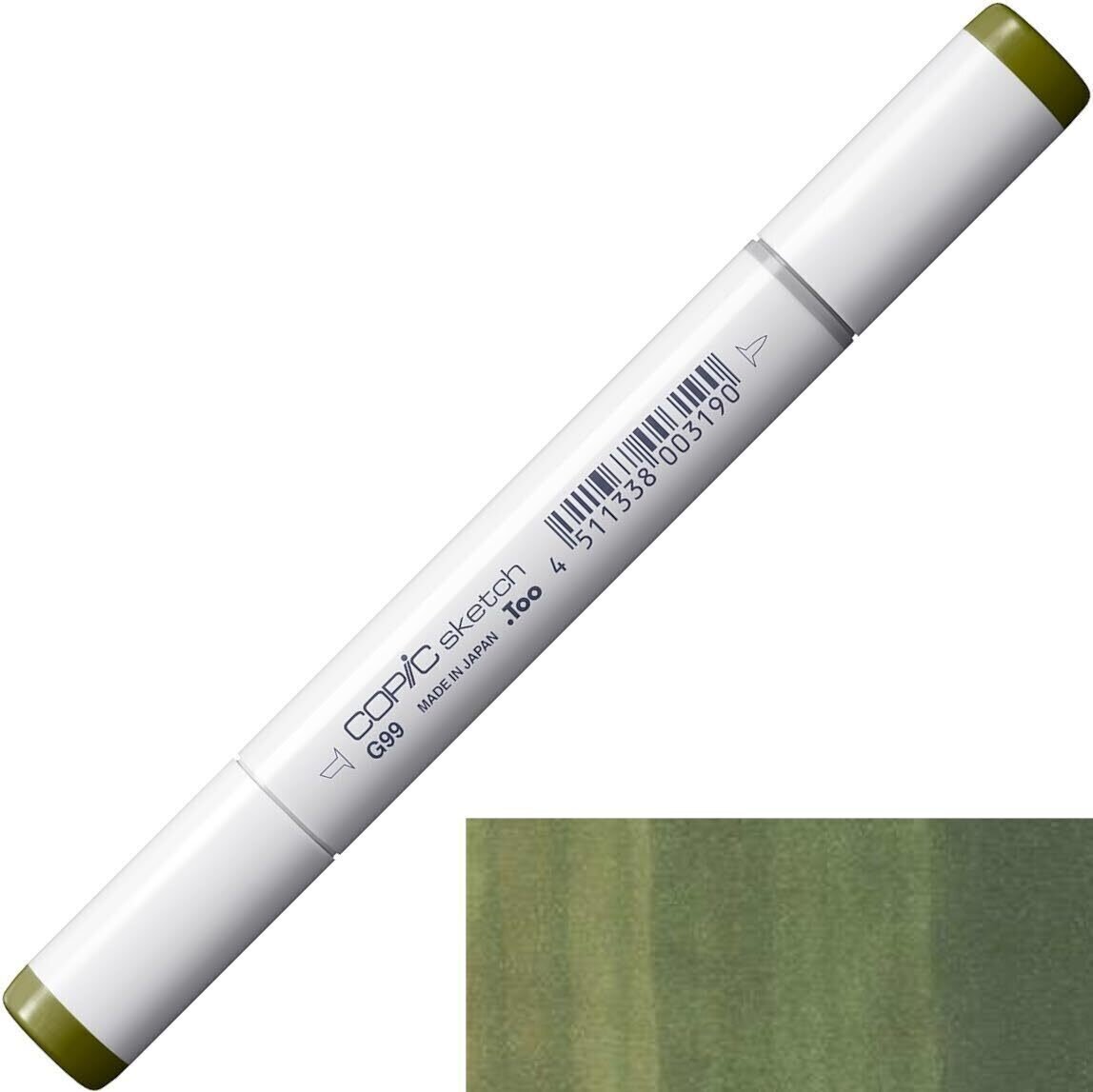 Feutre à point Copic Sketch Stylo marqueur 99 Olive 1 pc