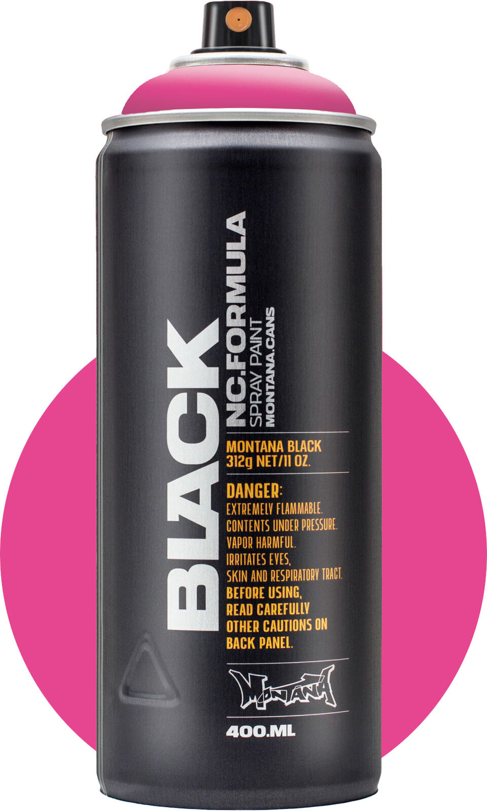 Σπρέι Μπογκιά Montana Cans Black Σπρέι μπογιά P4000 Power Pink 400 ml 1 τεμ.