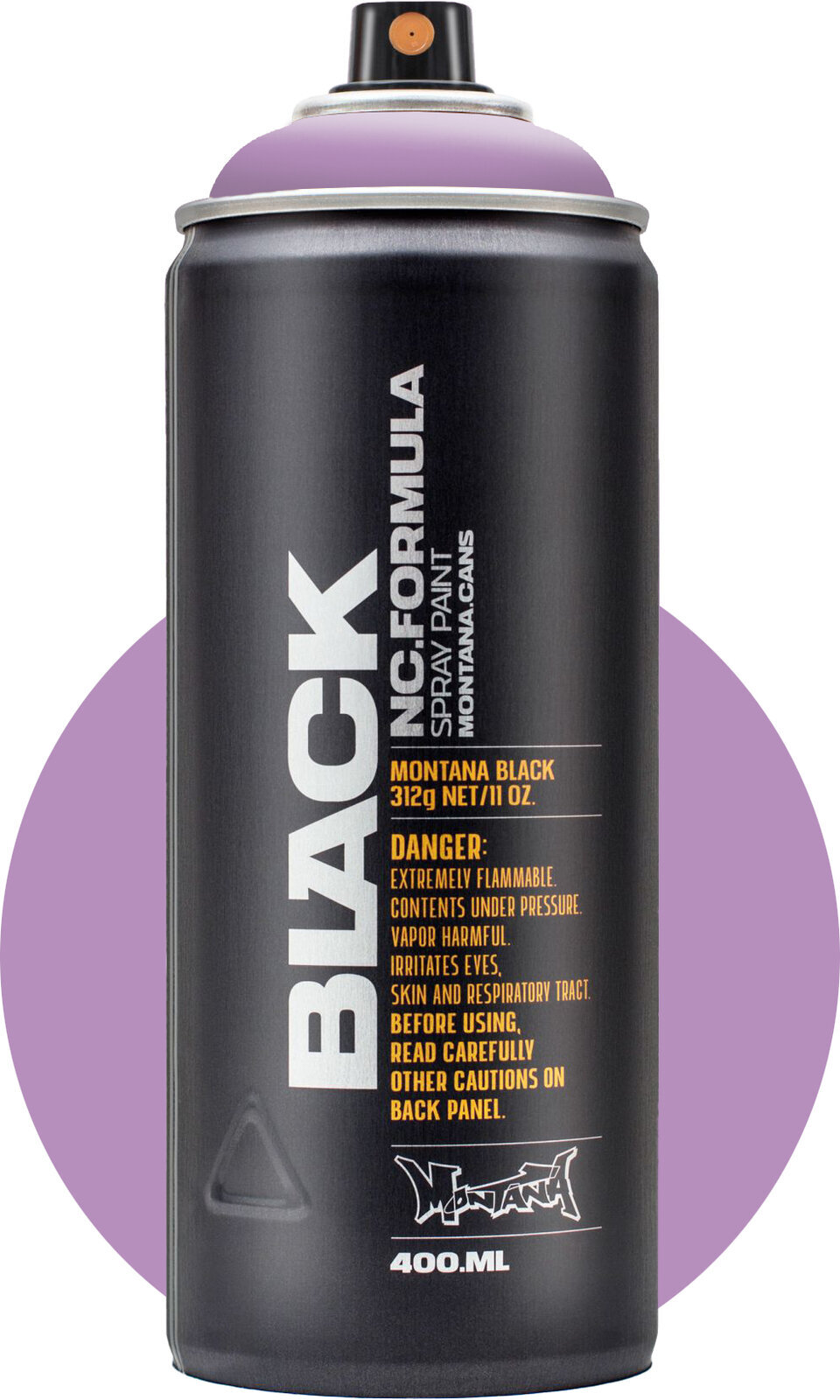 Ruiskumaali Montana Cans Black Spray-maali 4000 Ms. Jackson 400 ml 1 kpl