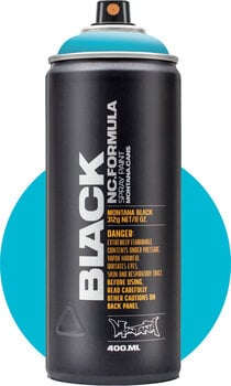 Spray Paint Montana Cans Black Spray Paint TR5000 True Cyan 400 ml 1 pc - 1