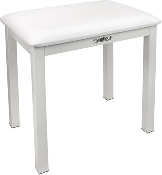 Wooden piano stool Pianonova PS2025WH Wooden piano stool White - 1