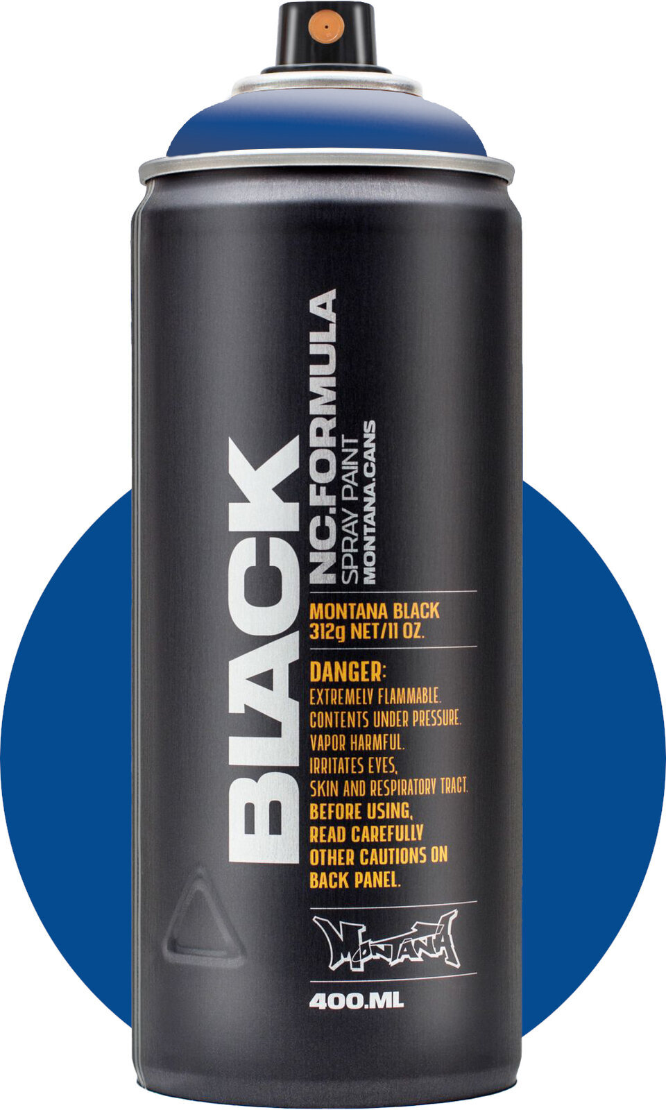 Spray Paint Montana Cans Black Spray Paint 5077 Royal Blue 400 ml 1 pc