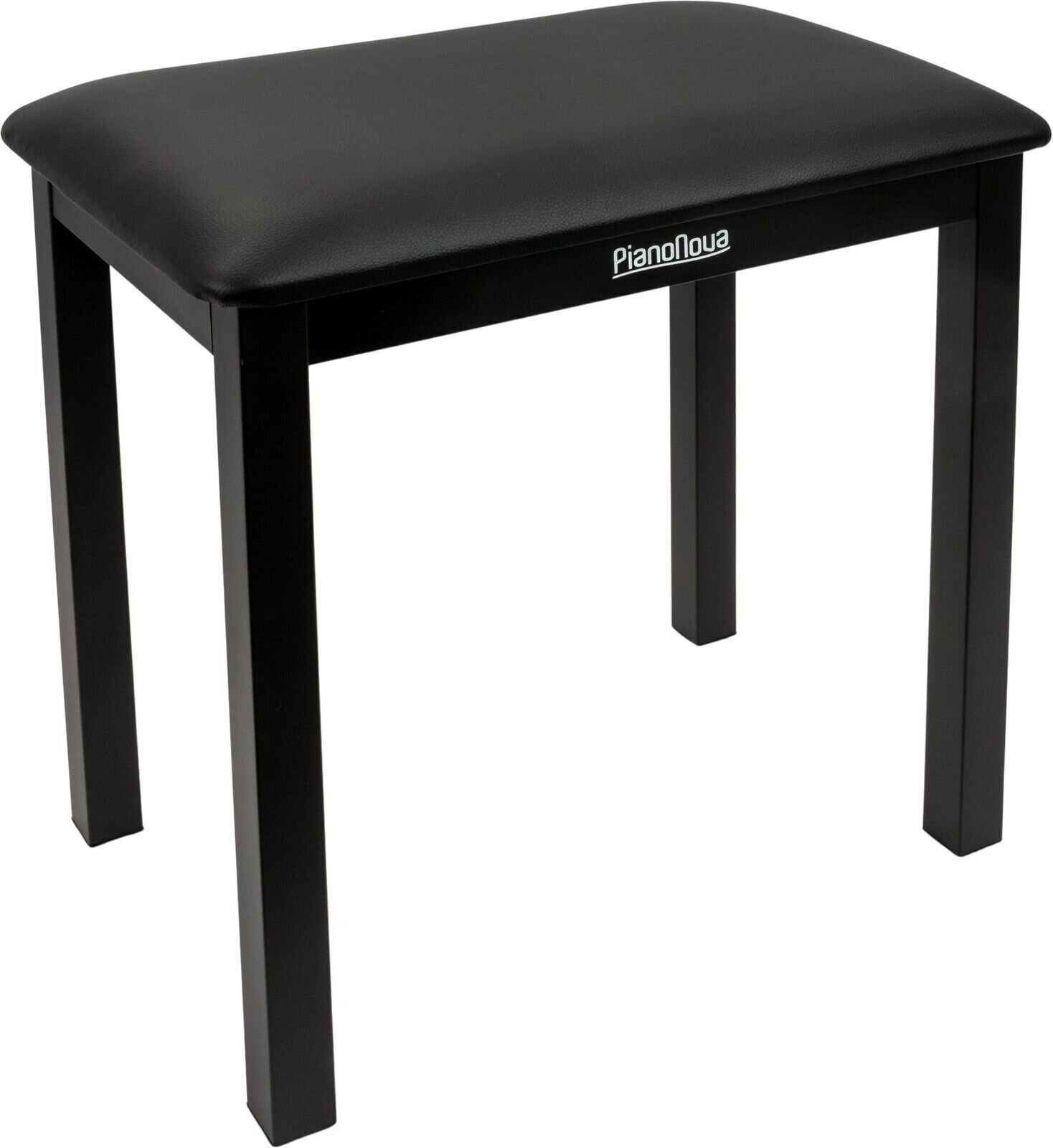 Drewniany stołek do fortepianu Pianonova PS2025BLK Drewniany stołek do fortepianu Black