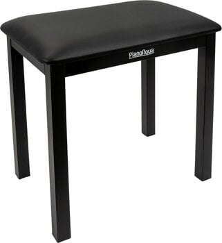 Tabouret de piano en bois Pianonova PS2025BLK Tabouret de piano en bois Black - 1