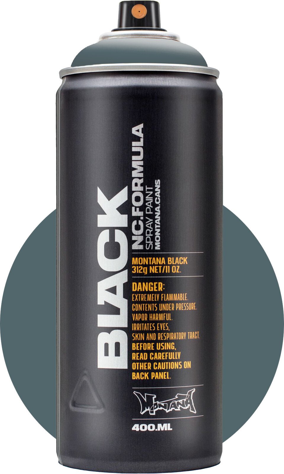 Spray Paint Montana Cans Black Spray Paint 5140 Seal 400 ml 1 pc