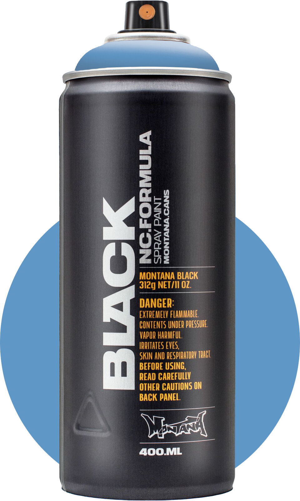 Spraymaling Montana Cans Black Spraymaling 5230 Blue Lagoon 400 ml 1 stk.