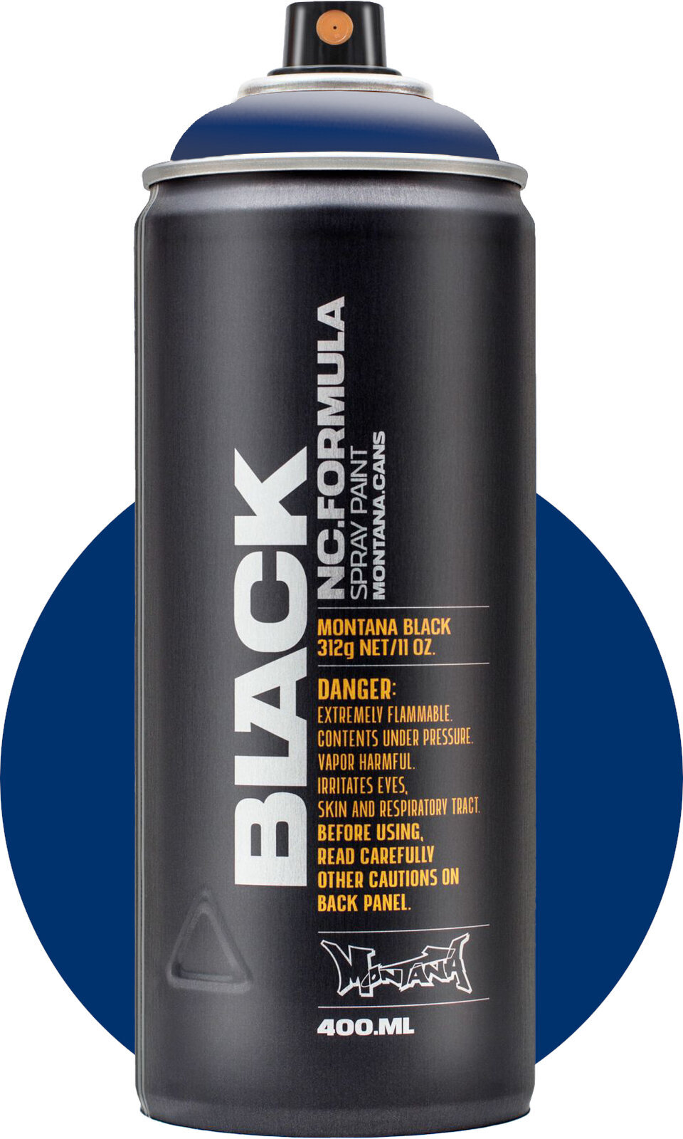 Tinta em spray Montana Cans Black Spray Paints 5080 Ultramarine 400 ml 1 un.