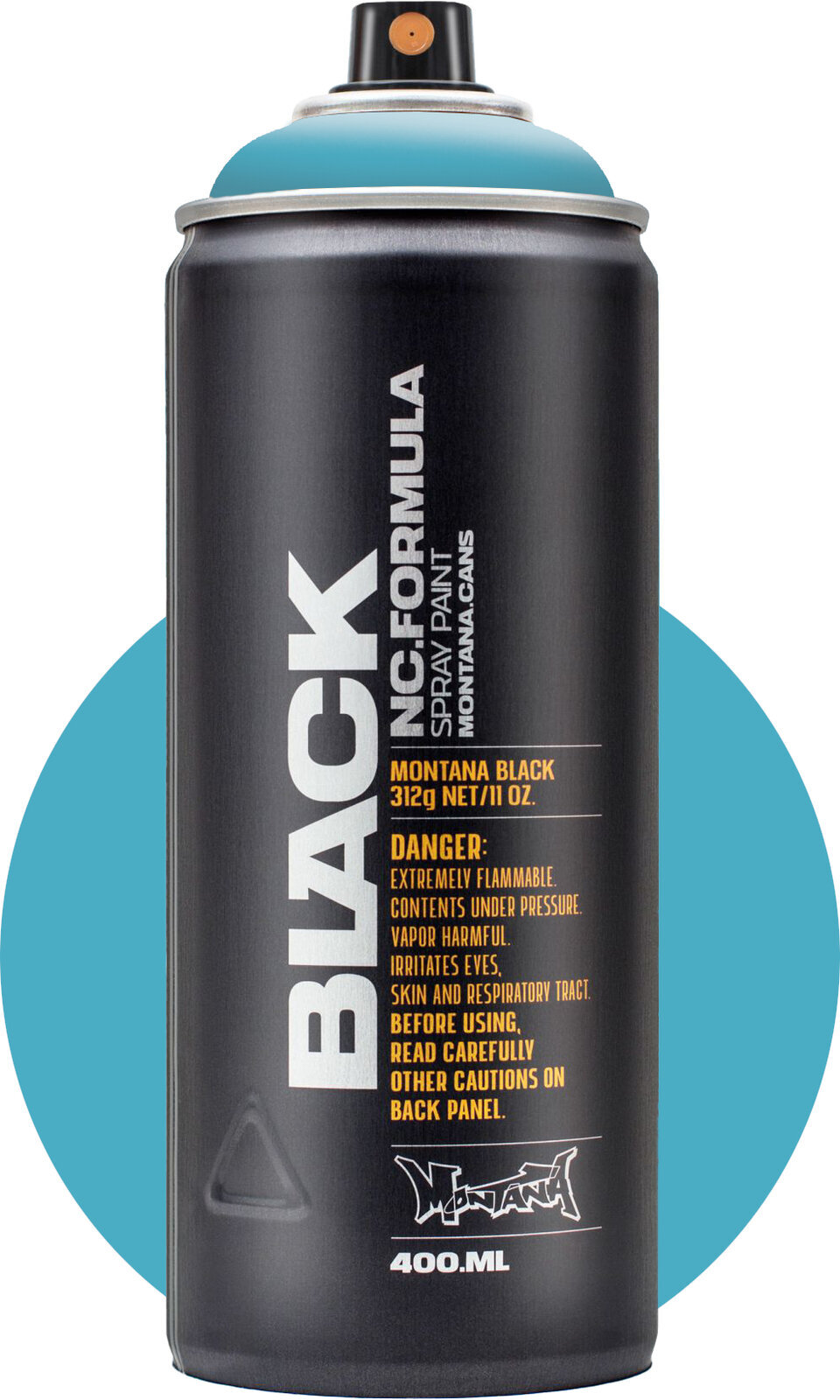 Ruiskumaali Montana Cans Black Spray-maali 6130 Cool Cologne 400 ml 1 kpl