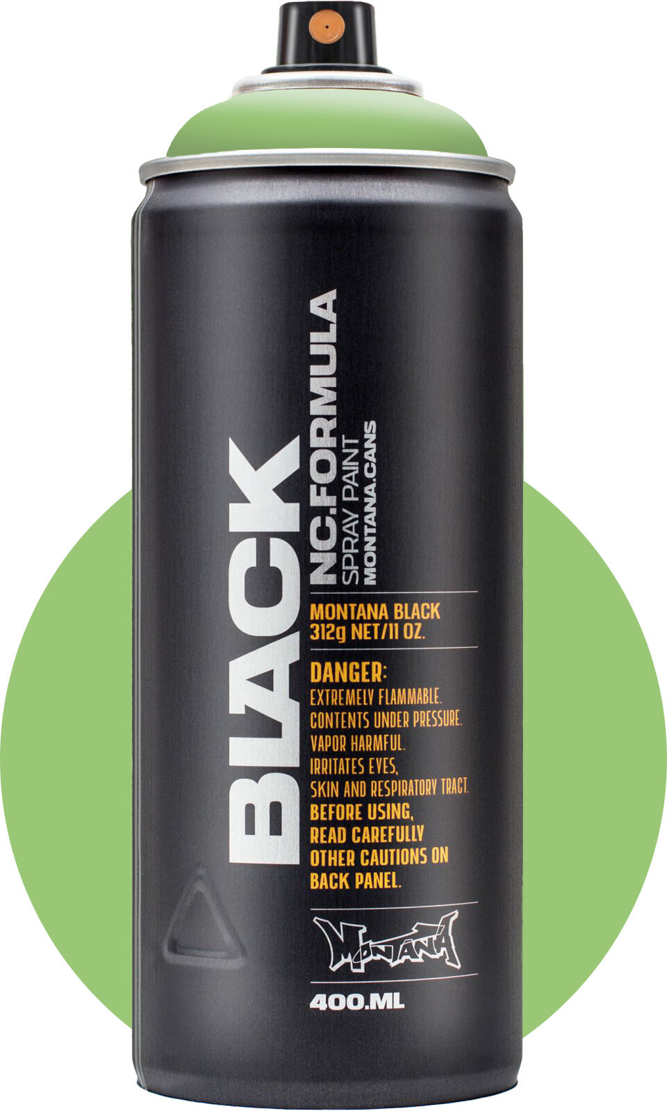 Σπρέι Μπογκιά Montana Cans Black Σπρέι μπογιά 6210 E2E Green 400 ml 1 τεμ.