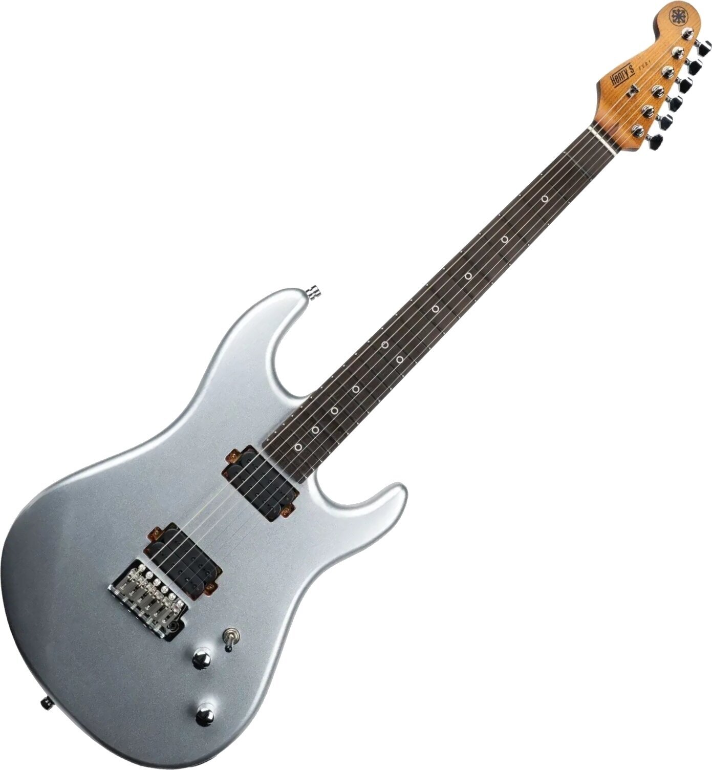 Elektrische gitaar Henry's Fury FS-1 Bullet Silver Elektrische gitaar