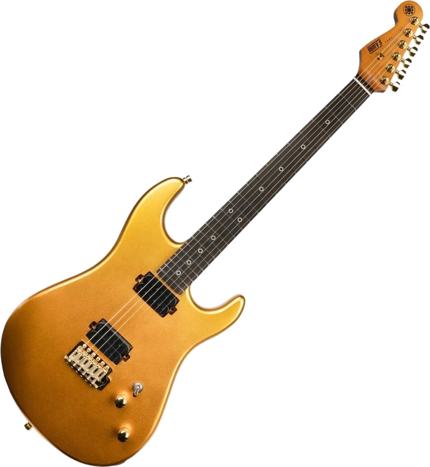 Electric guitar Henry's Fury FS-1 Fever Gold Electric guitar