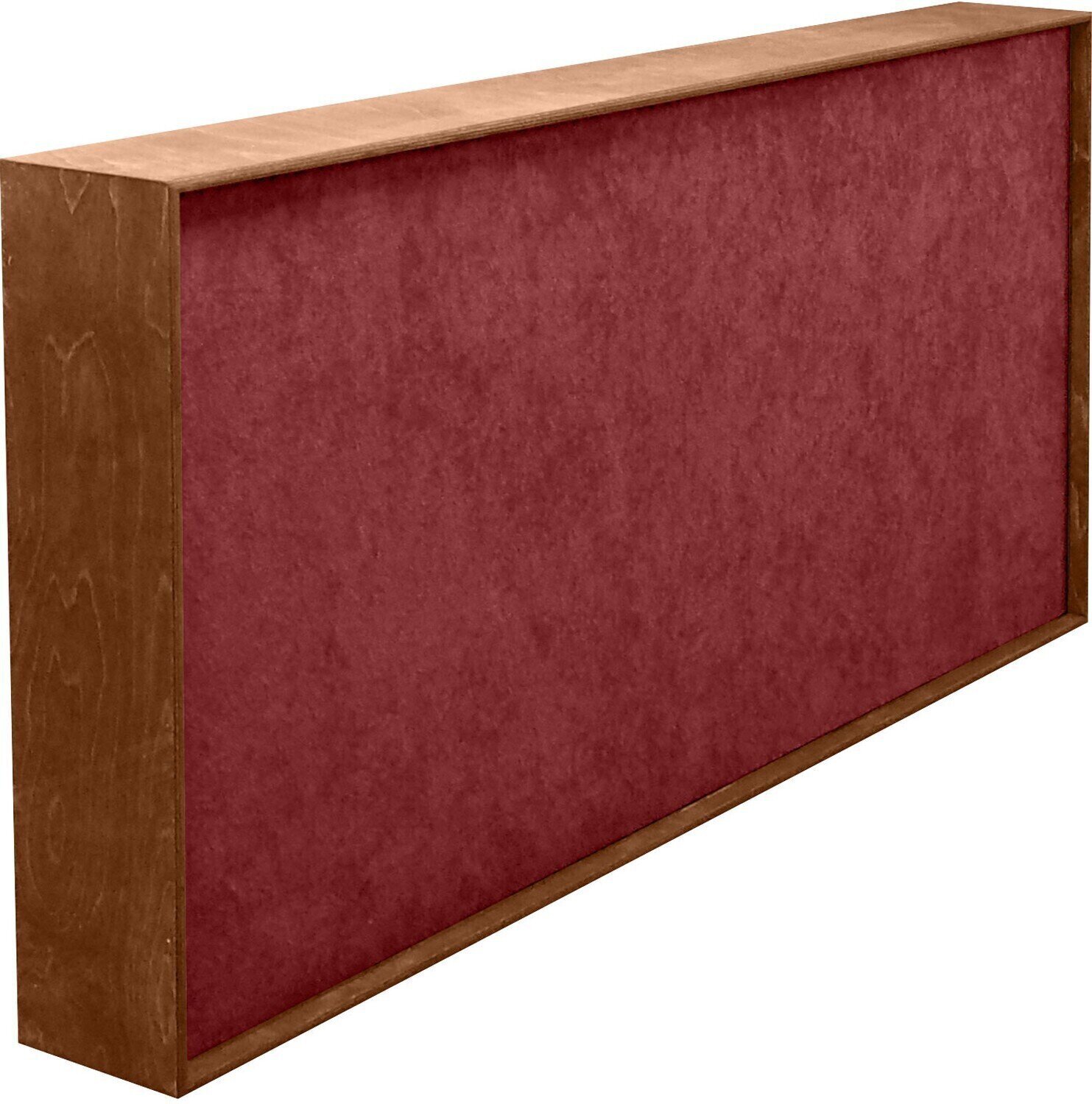 Absorbent wood panel Mega Acoustic FiberExcellent120 Alder/Dark Red Absorbent wood panel