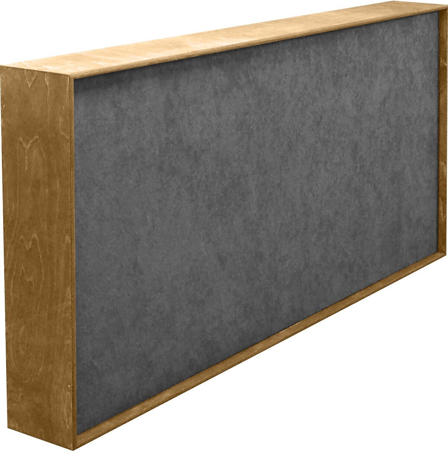 Panneau de bois absorbant Mega Acoustic FiberExcellent120 Natural/Gray Panneau de bois absorbant