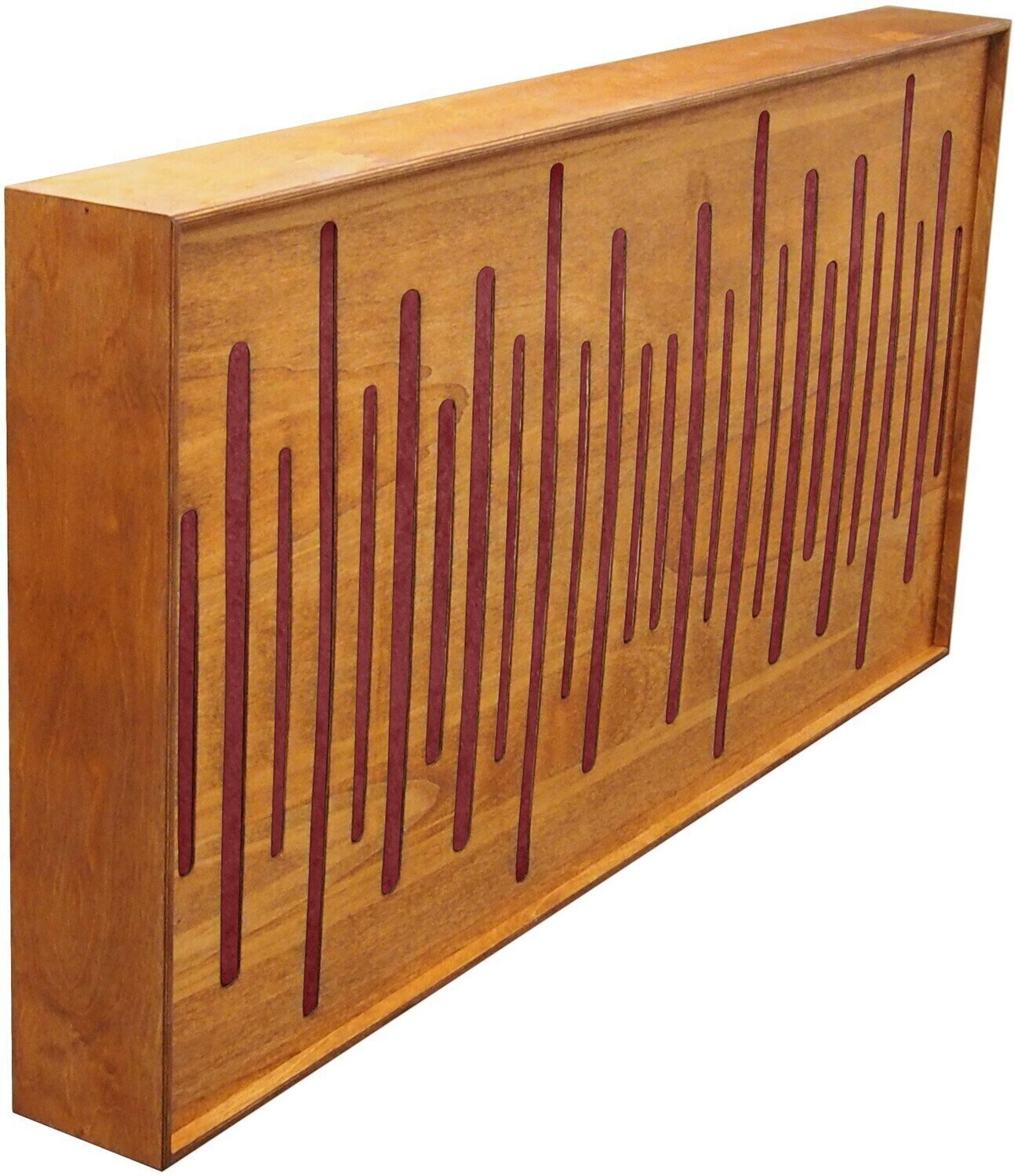 Chłonny panel z drewna Mega Acoustic FiberExcellentPRO120 Alder/Dark Red Chłonny panel z drewna