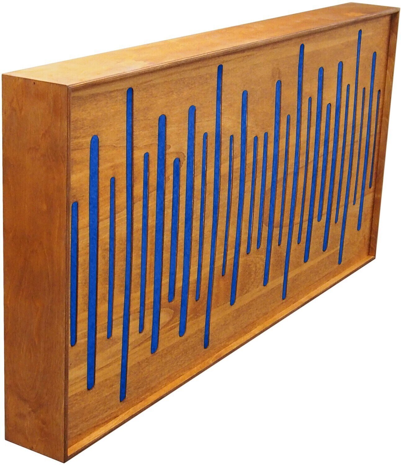 Absorpční dřevěný panel Mega Acoustic FiberExcellentPRO120 Alder/Blue Absorpční dřevěný panel