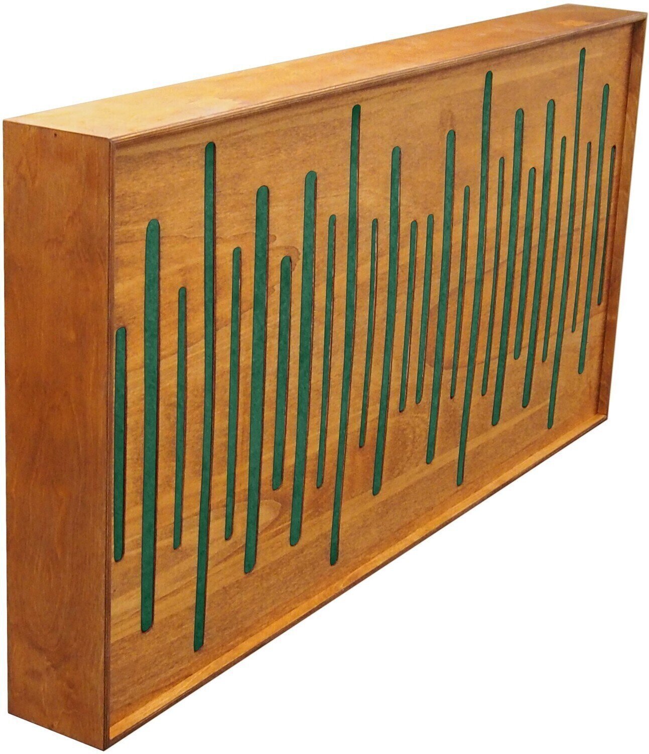 Chłonny panel z drewna Mega Acoustic FiberExcellentPRO120 Alder/Green Chłonny panel z drewna