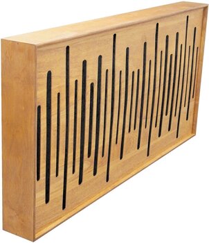 Absorpční dřevěný panel Mega Acoustic FiberExcellentPRO120 Natural/Black Absorpční dřevěný panel - 1