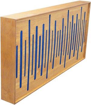 Chłonny panel z drewna Mega Acoustic FiberExcellentPRO120 Natural/Blue Chłonny panel z drewna - 1