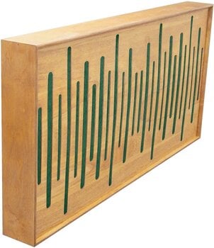 Absorpční dřevěný panel Mega Acoustic FiberExcellentPRO120 Natural/Green Absorpční dřevěný panel - 1