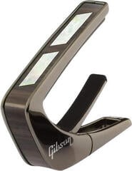 Capodaster voor gitaar met metalen snaren Thalia Gibson Split Parallelogram Split Parallelogram-Black Chrome Capodaster voor gitaar met metalen snaren