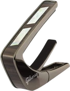 Capodaster voor gitaar met metalen snaren Thalia Gibson Split Parallelogram Capodaster voor gitaar met metalen snaren Split Parallelogram-Black Chrome - 1