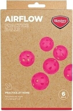 Trainingsballen Masters Golf Airflow XP Pink Trainingsballen