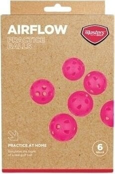 Bolas de entrenamiento Masters Golf Airflow XP Pink Bolas de entrenamiento - 1