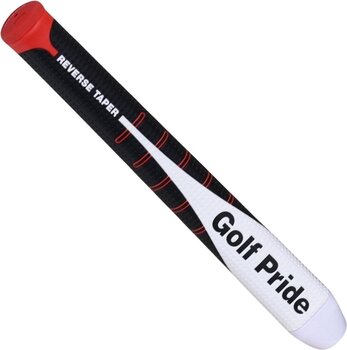 Grip Golf Pride Reversed Taper Round Medium Black/White/Red Grip - 1