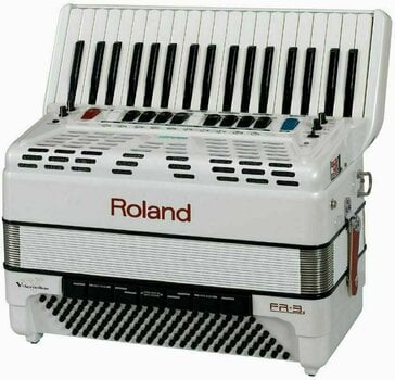 Digital Accordion Roland FR 3S White V-Accordion - 1