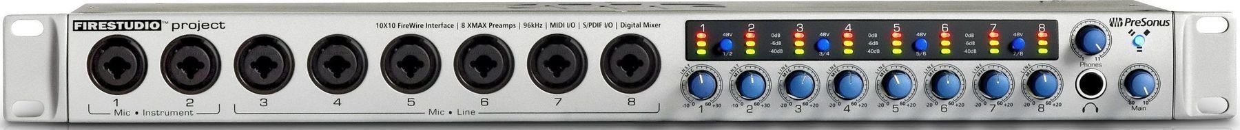 FireWire аудио интерфейс Presonus FireStudio Project