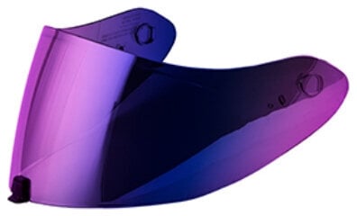 Accessories for Motorcycle Helmets Scorpion Shield EXO-1400/R1/520/391 Maxvision KDF16-1 Visor Purple Mirror