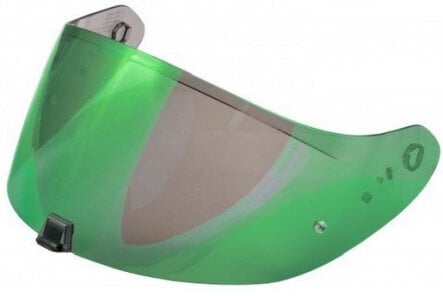 Accessories for Motorcycle Helmets Scorpion Shield EXO-1400/R1/520/391 Maxvision KDF16-1 Visor Green Mirror