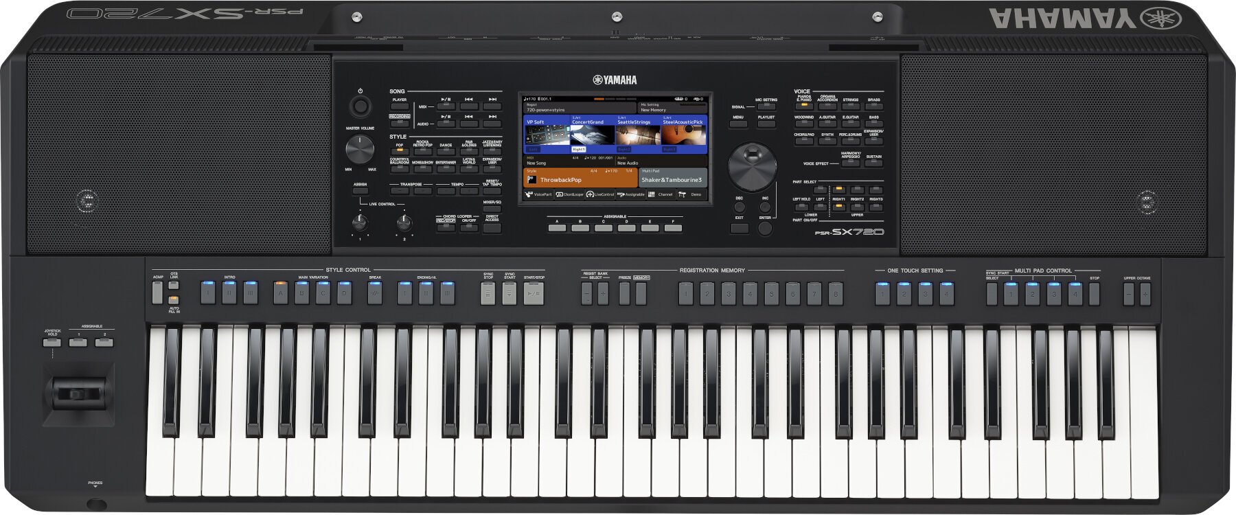 Claviatură profesională Yamaha PSR-SX720 Claviatură profesională