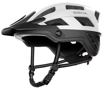 Smart Helmet Sena M1 EVO Matt White L Smart Helmet - 1